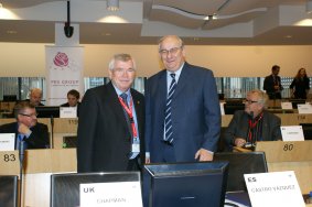 Pedro Castro y Michele Delabarre